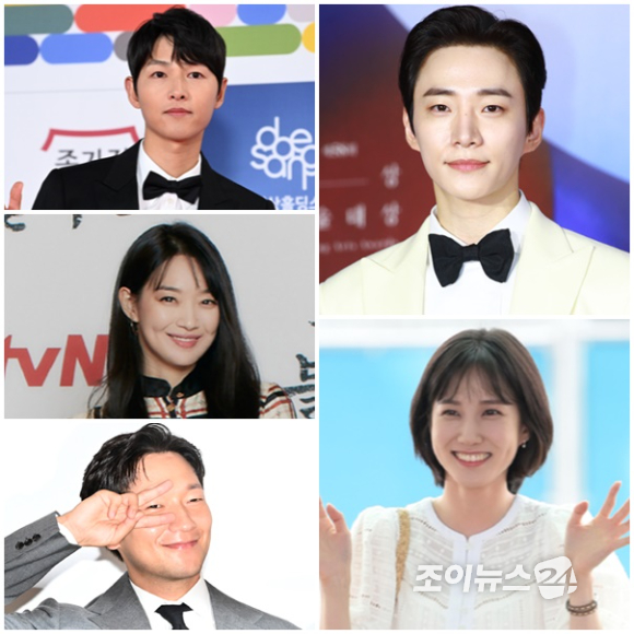 송중기, 이준호, 박은빈, 손석구, 신민아 [사진=조이뉴스24 DB. tvN, 백상예술대상사무국]