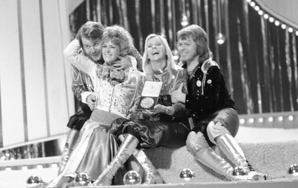 그룹 아바(ABBA)의 1970년대 활동 모습. 아바는 지금까지 싱글과 앨범 등으로 총 4억장에 달하는 판매고를 올린 레전드 그룹이다. [사진=뉴시스]