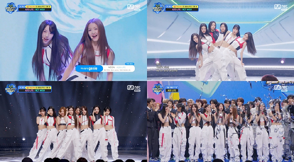 A2O LITE '엠카운트다운' 관련 이미지 [사진=Mnet]