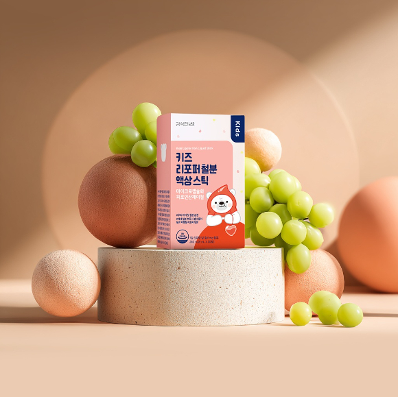 키즈 리포퍼 철분 액상 스틱. [사진=헥토헬스케어 제공]