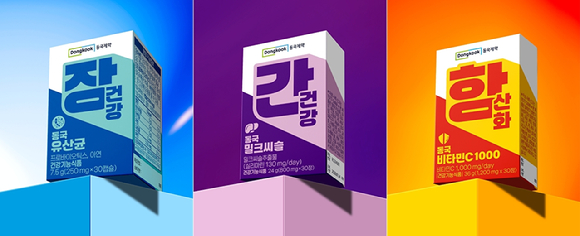 동국제약 국민 건강 프로젝트 신제품 3종. [사진=동국제약]