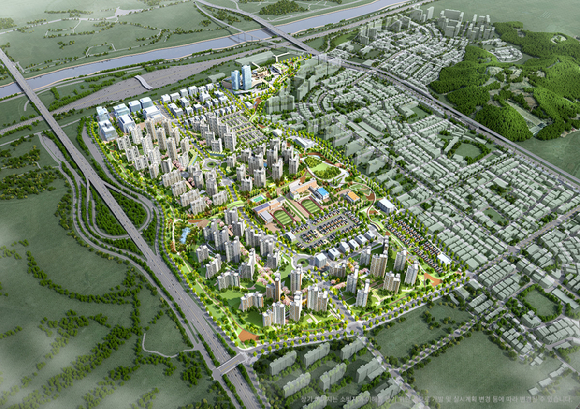 검암역세권 공공주택지구 조감도 [사진=검암역세권 공공주택지구]