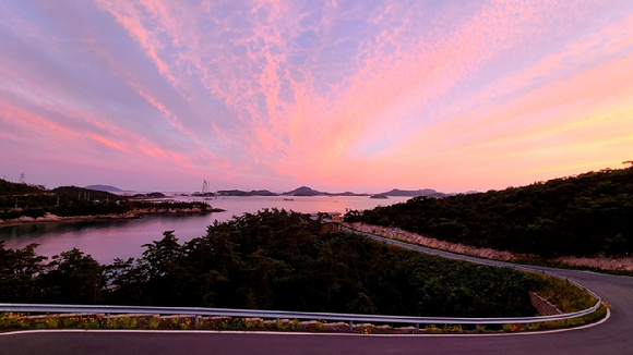 신시도 노을 전경. [사진=국립자연휴양림관리소/산림청]