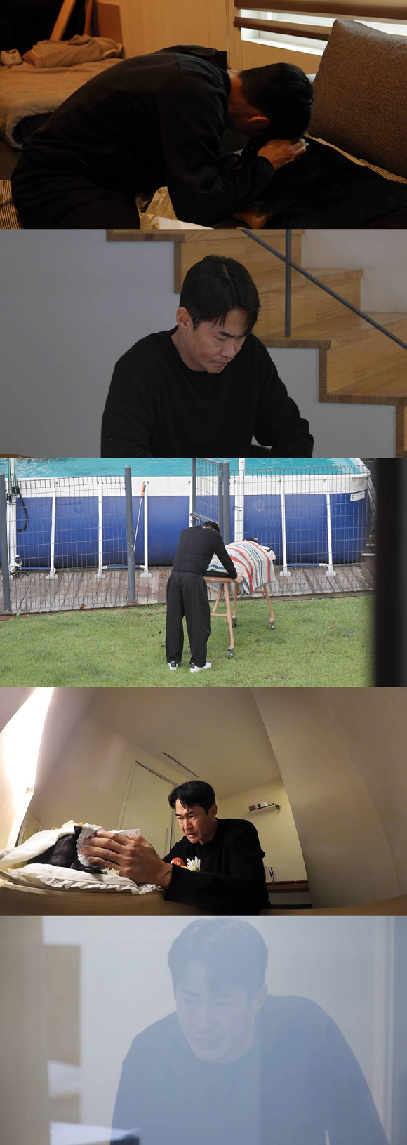 &quot;자나, 일어나 봐라&quot;…&apos;미우새&apos; 배정남, 오열 속 벨과의 이별