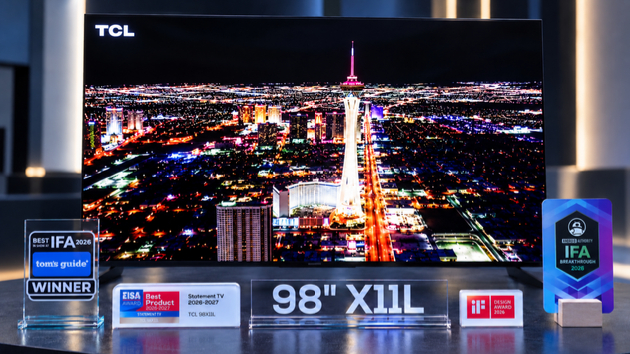 플래그십 TV X11L 제품. [사진=TCL]