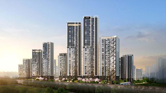 '아크로 드 서초' 투시도 [사진=DL이앤씨]