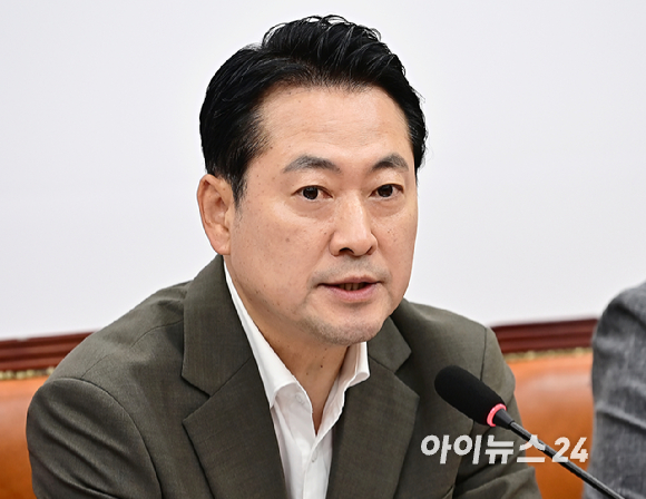 장동혁 국민의힘 최고위원이 25일 서울 여의도 국회에서 열린 최고위원회의에서 발언하고 있다. [사진=곽영래 기자]