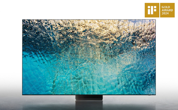 독일 'iF 디자인 어워드 2024'에서 최고상인 금상을 수상한 삼성전자 'OLED TV(S95C)'. [사진=삼성전자]