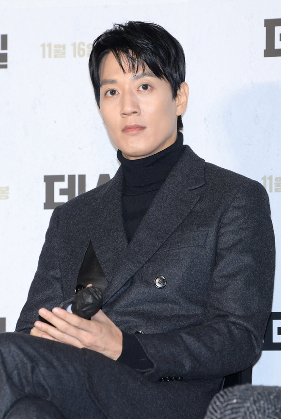 배우 김래원이 21일 오전 서울 광진구 자양동 건대 롯데시네마에서 열린 영화 '데시벨' (감독 황인호) 언론시사회에 참석하고 있다. [사진=정소희 기자]