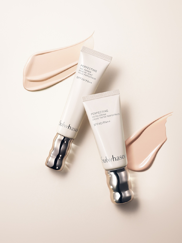 아모레퍼시픽 설화수가 새롭게 출시한 퍼펙팅 베일 프라이머&틴티드 크림. [사진=아모레퍼시픽]