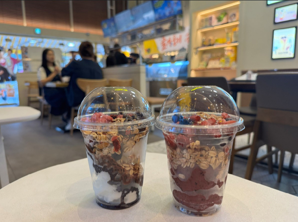 요거젤라또 초코베리믹스. [사진=메가MGC커피]