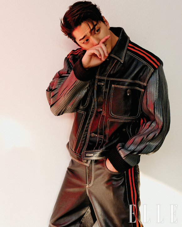 배우 김민규의 새 화보가 공개됐다. [사진=엘르]