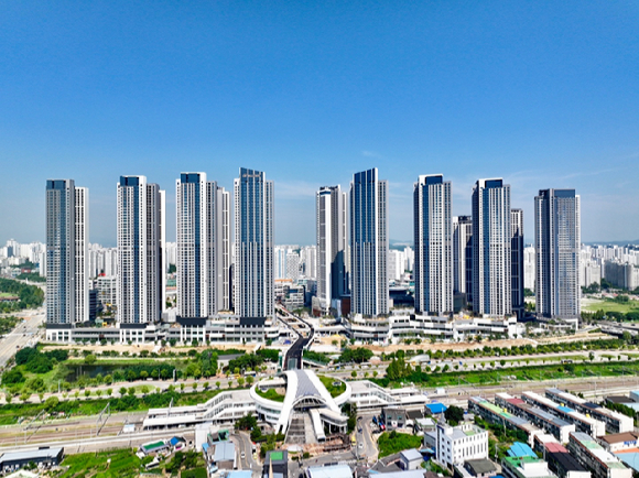 힐스테이트 더 운정 전경. [사진=현대건설]