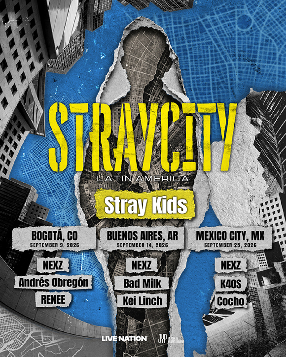 스트레이 키즈 신규 페스티벌 'STRAYCITY' 관련 이미지 [사진=라이브네이션]