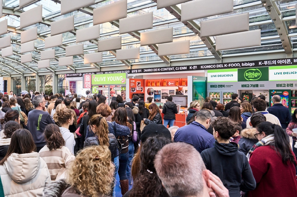 밀라노 올림픽 코리아하우스는 18일간 3만3000명의 방문객을 맞이하며 성황리에 마무리됐다. [사진=CJ그룹]