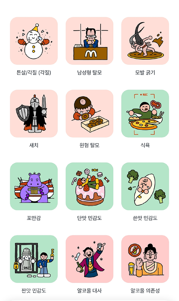 마크로젠 '젠톡' 유전자 검사 키트 구성품. [사진=김성화 기자]