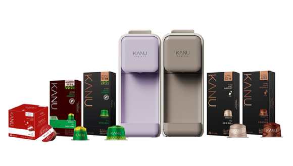 동서식품이 &lsquo;카누 바리스타&rsquo; 신제품 캡슐과 머신을 출시했다. [사진=동서식품]