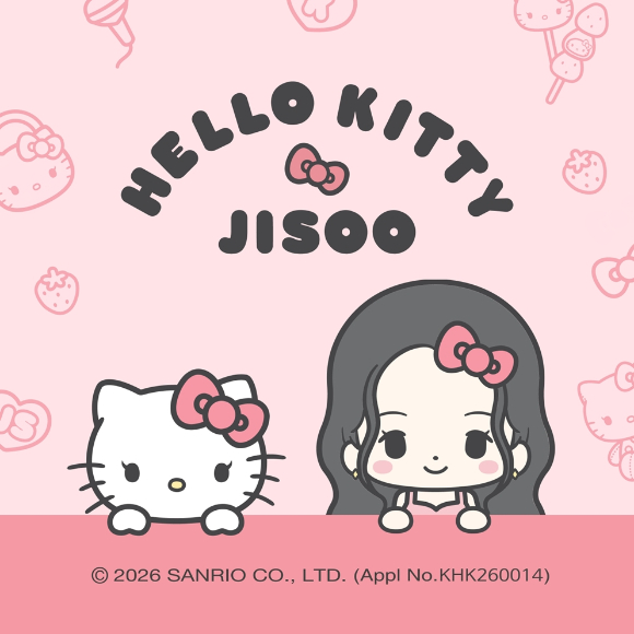 '헬로키티x지수' 이미지. [사진=온스타일]