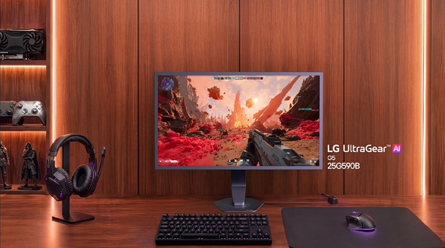 세계 최초로 1000㎐ 초고주사율과 FHD 해상도를 동시에 구현한 LG 울트라기어 게이밍 모니터 신제품. [사진=LG전자]