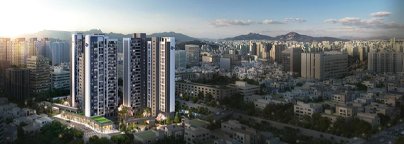 서울 동대문구 신설1구역 조감도. [사진=한국토지주택공]