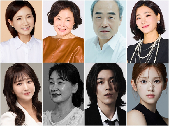 '마리와 별난 아빠들' 정애리-금보라-강신일-박현정-조향기-윤미향-김영재-이지연 [사진=각 소속사 ]