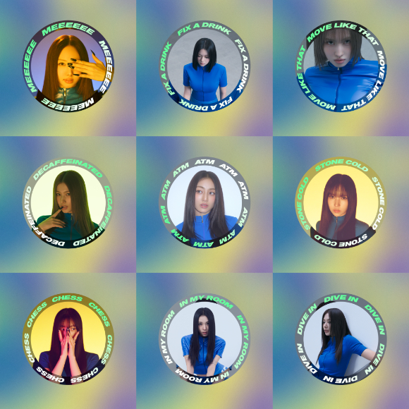 트와이스 솔로 리릭 비디오 섬네일 합본 이미지 [사진=JYP엔터테인먼트]