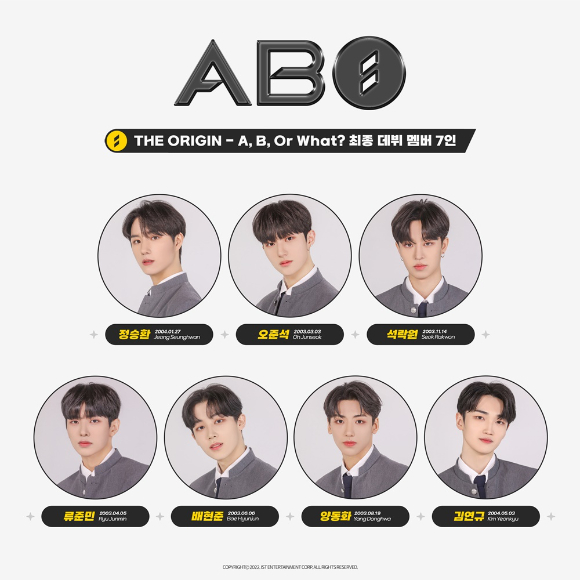 '디오리진' 최종 데뷔 멤버 7명 [사진=IST엔터테인먼트]