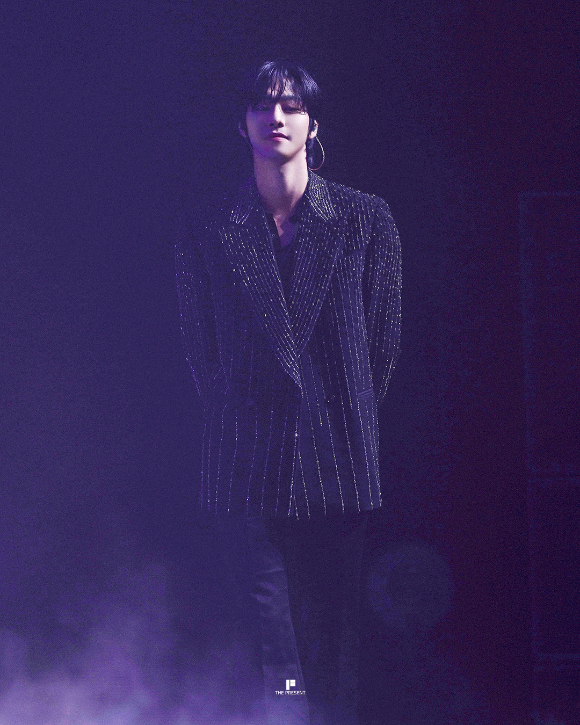 배우 안효섭이 인도네시아 자카르타에서 열린 팬미팅에서 팬들을 만나고 있다. [사진=더프레젠트컴퍼니]