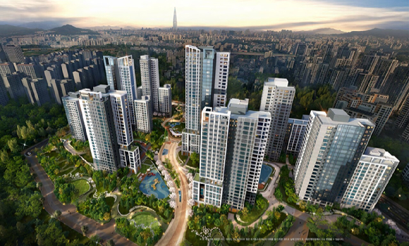 '거여새마을'구역 공공재개발정비사업 조감도. [사진=한국토지주택공사(LH)]