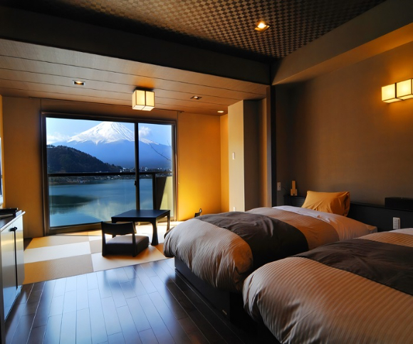후지 레이크사이드 인 고라쿠 온야도 후지 긴케이 [사진=라쿠텐 트래블]