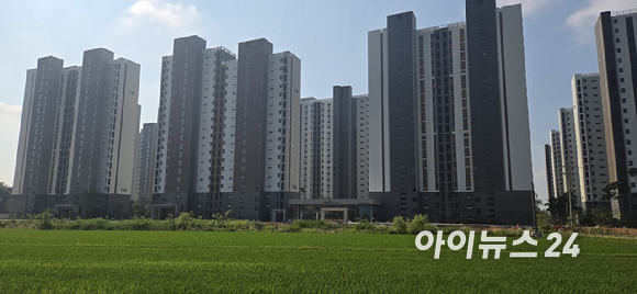 광주 군공항, 반도체 클러스터 예정 부지. [사진=박지은 기자]