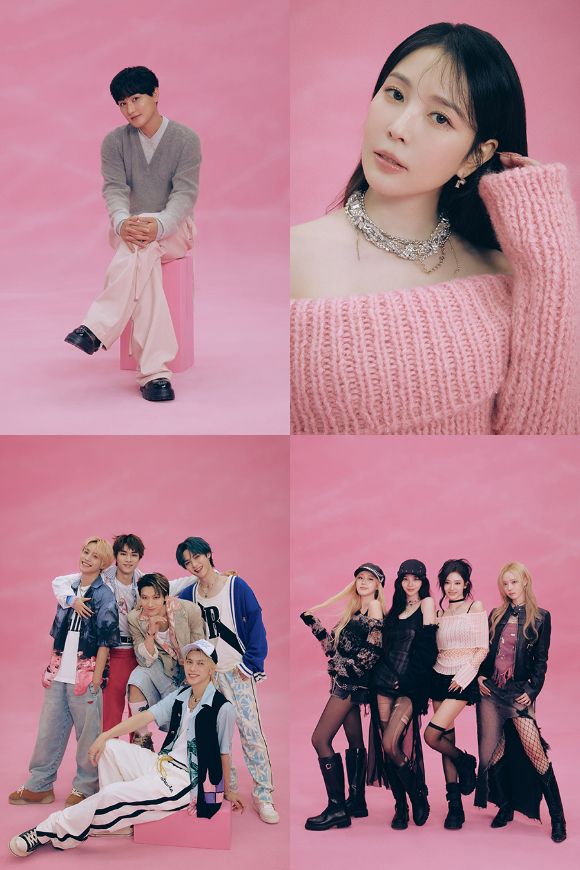 SM 소속 아티스트 이미지 갈무리 [사진=SM엔터테인먼트]
