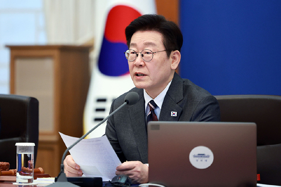 이재명 대통령이 3일 청와대에서 열린 국무회의에서 발언하고 있다. 2026.2.3 [사진=연합뉴스]