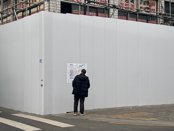 2월 10일 강북구 번동 인근 노후 주택 사이 골목. [사진=김민지 기자]