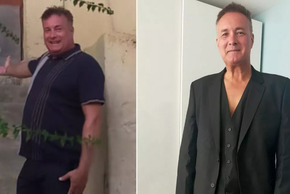 영국의 한 50대 남성이 9개월 만에 25kg 감량한 사연이 공개됐다. 사진은 해당 인물. [사진=더 미러 ]