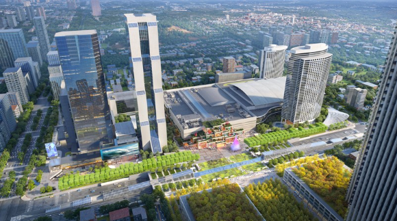 SWA 그룹 조감도 무역센터 전경. [사진=한국무역협회]