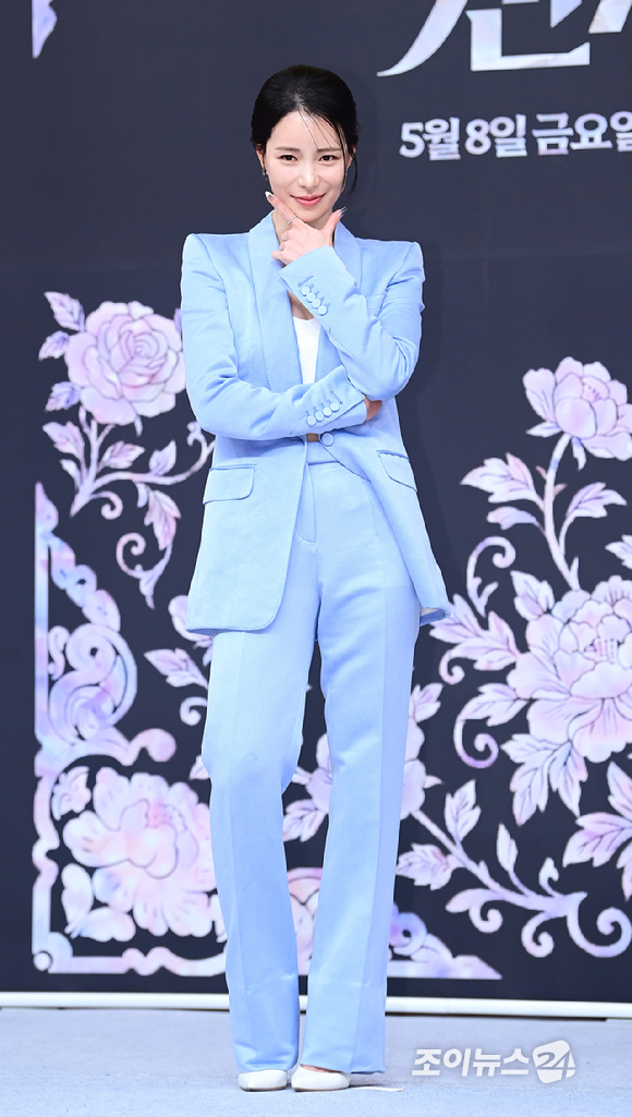 배우 임지연이 7일 오후 서울 양천구 목동 SBS사옥에서 열린 SBS 새 금토드라마 '멋진 신세계' 제작발표회에 참석하고 있다. [사진=정소희 기자]