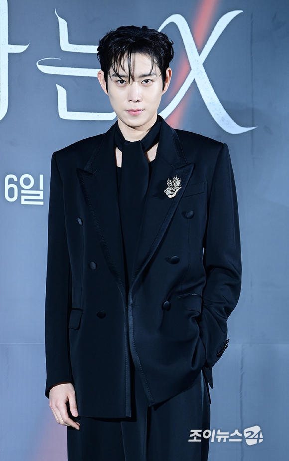 배우 김영대가 30일 오후 서울 용산구 CGV용산아이파크몰에서 열린 티빙 오리지널 '친애하는 X' 제작발표회에 참석하고 있다. [사진=정소희 기자]