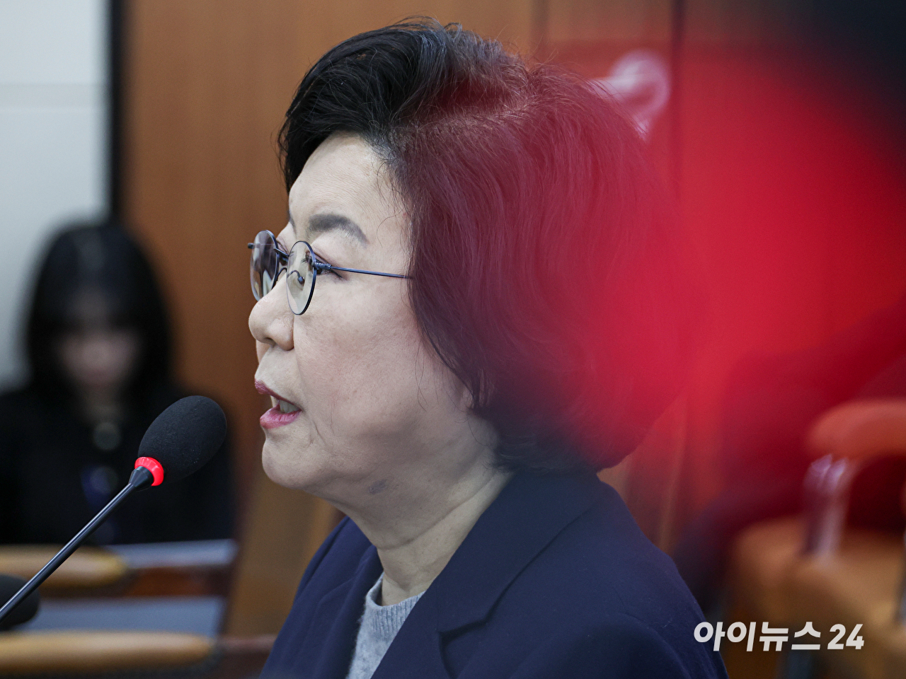 이혜훈 기획예산처 장관 후보자가 23일 오전 서울 여의도 국회 재정경제기획위원회에서 열린 인사청문회에서 질의에 답변하고 있다. [사진=곽영래 기자]