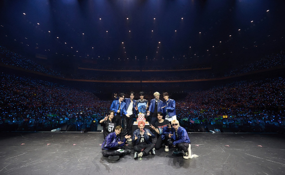 트레저 일본 팬 콘서트 현장 사진 [사진=YG엔터테인먼트]