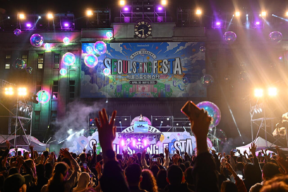 2025 스프링페스티벌(EDM 파티). [사진=서울시]