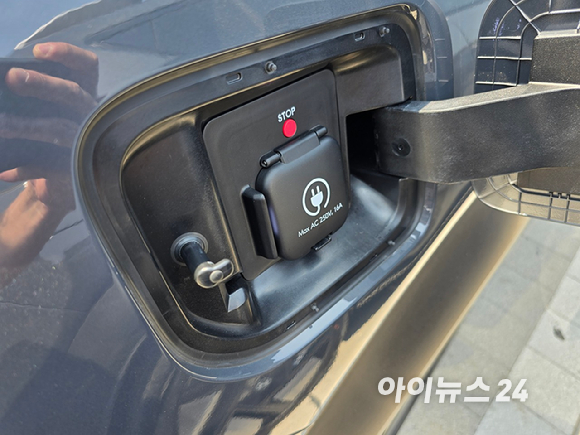 현대차 '디 올 뉴 넥쏘' 정측면. [사진=김종성 기자]