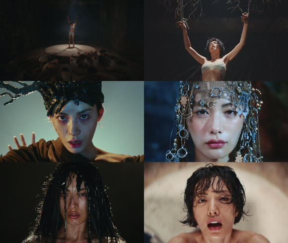 &apos;솔로데뷔&apos; 나나, 한계 뛰어넘은 범접불가 치명美…오컬트 영화 비주얼