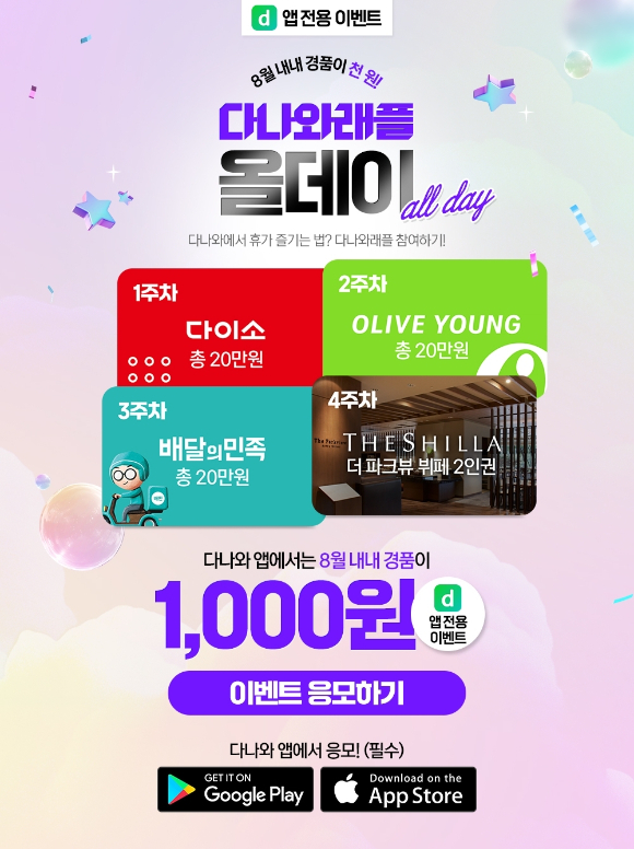 커넥트웨이브 다나와는 이달 래플 이벤트를 진행한다. [사진=커넥트웨이브]