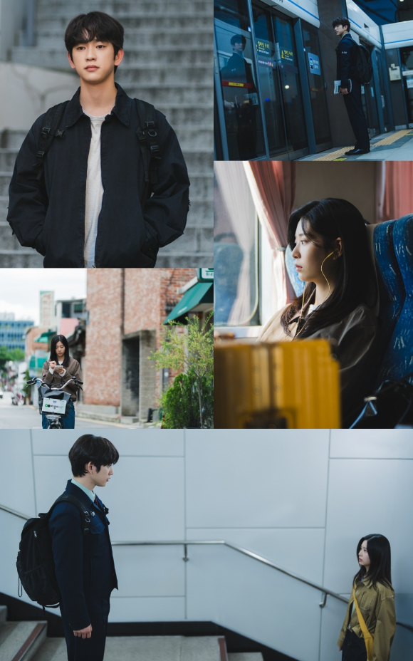 배우 박진영, 김민주가 JTBC 금요시리즈 '샤이닝'에서 연기 호흡을 맞추고 있다. [사진=SLL, 카카오엔터테인먼트]