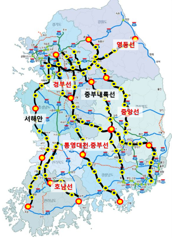 도로위험 기상정보 서비스가 기존 2개 노선에서 7개 노선으로 확대 운영한다 [사진=기상청]