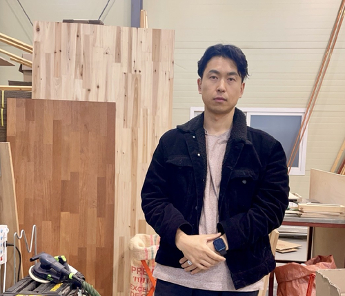 강재준 작가. [사진=성수아트페어]