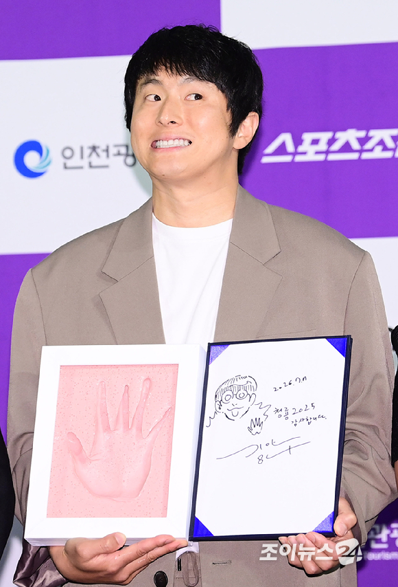 [포토] 기안84, 긴장할 때 나오는 건치미소