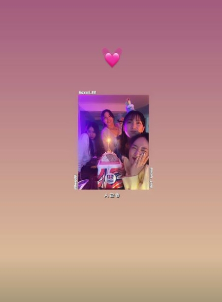 카라 한승연, 니콜, 박규리, 강지영이 다시 뭉쳤다. [사진=강지영 인스타그램]