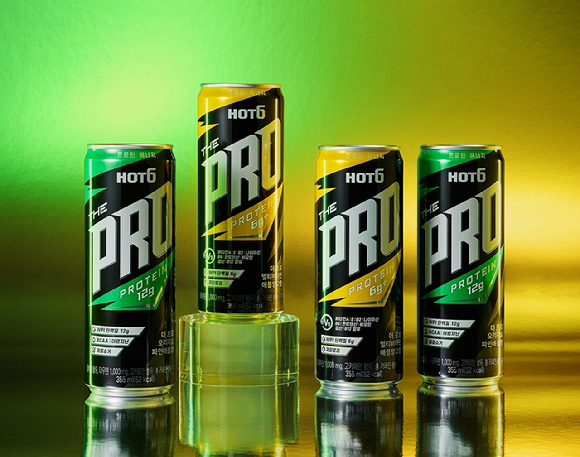핫식스 더 프로. [사진=롯데칠성음료 제공]